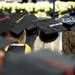 A decorated graduation cap stands out in a sea of graduates on Sunday. Daniel Brenner I AnnArbor.com 